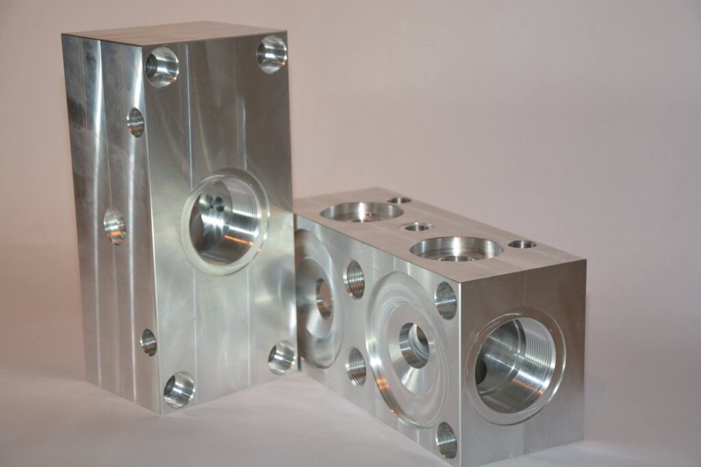 block cnc machined part by proline components